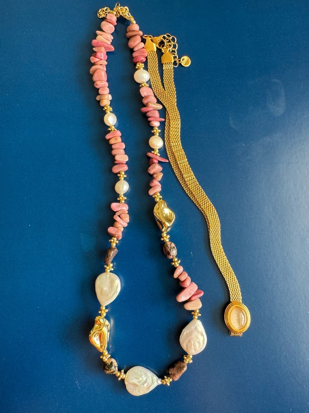 Pearl and Opal Necklace bundle
